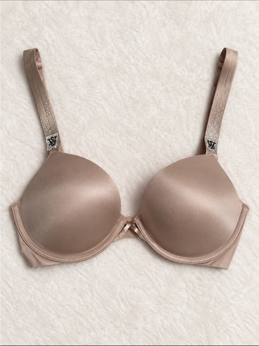 New! Victoria’s Secret Bombshell Shine Strap Push-Up Bra 30DD 34686
